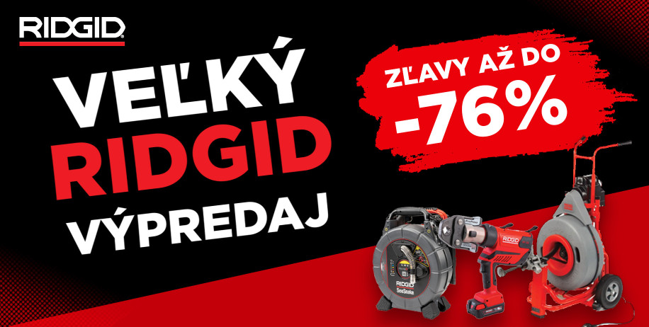 ridgid vypredaj