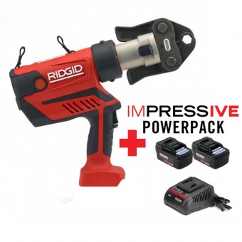 RIDGID lisovačka RP 350-B (AKU 18V) + Powerpack ZADARMO
