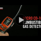 RIDGID Detektor horľavých plynov micro CD-100