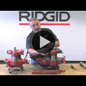 RIDGID - Závitorezná hlava s ozubeným mechanizmom