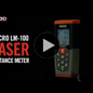 RIDGID Laserový diaľkomer micro LM-100