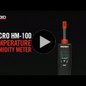 RIDGID Micro HM-100 Merač teploty a vlhkosti