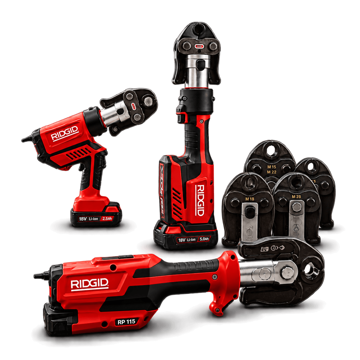 Lisovačky RIDGID v akcii